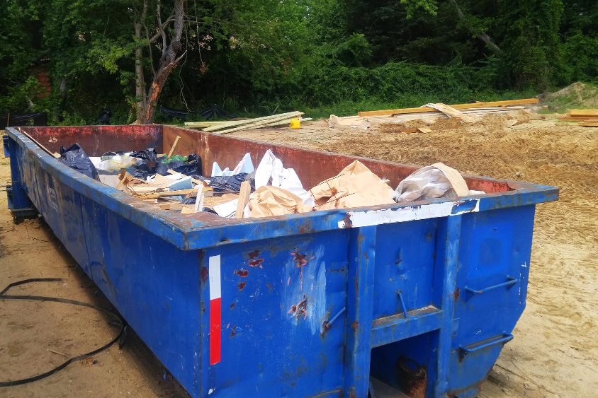 Roll-Off Containers in Construction