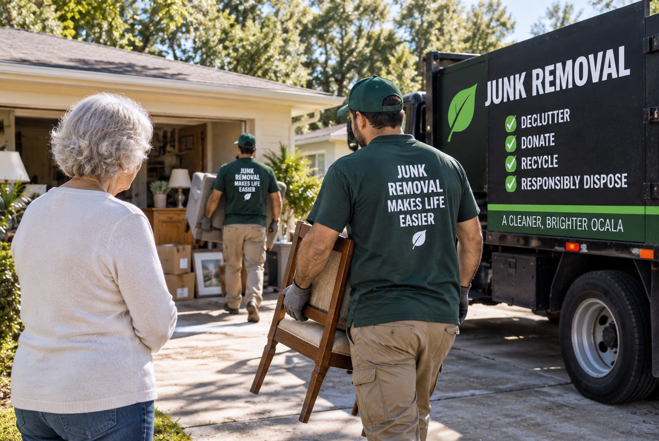 Downsizing a Parent's Home in Ocala: When Full-Service Junk Removal Beats Doing It Yourself