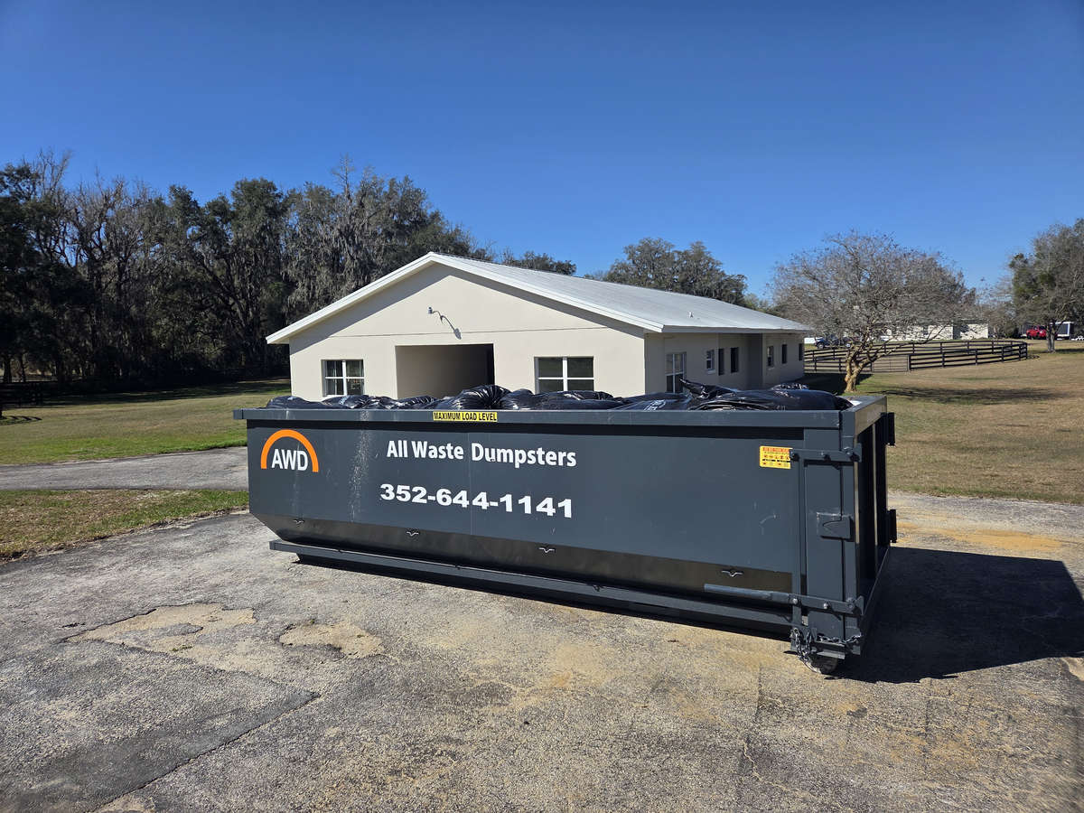 What Can and Can't Go in a Rental Dumpster? The Real List